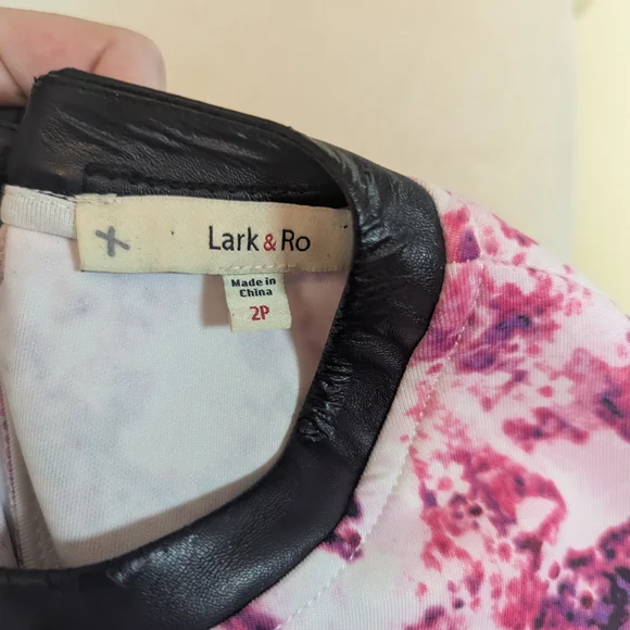 Lark & Ro Women's 2P Sleeveless Hot Pink Sheath Party Dress Y2K Barbiecore Midi - Picture 10 of 11